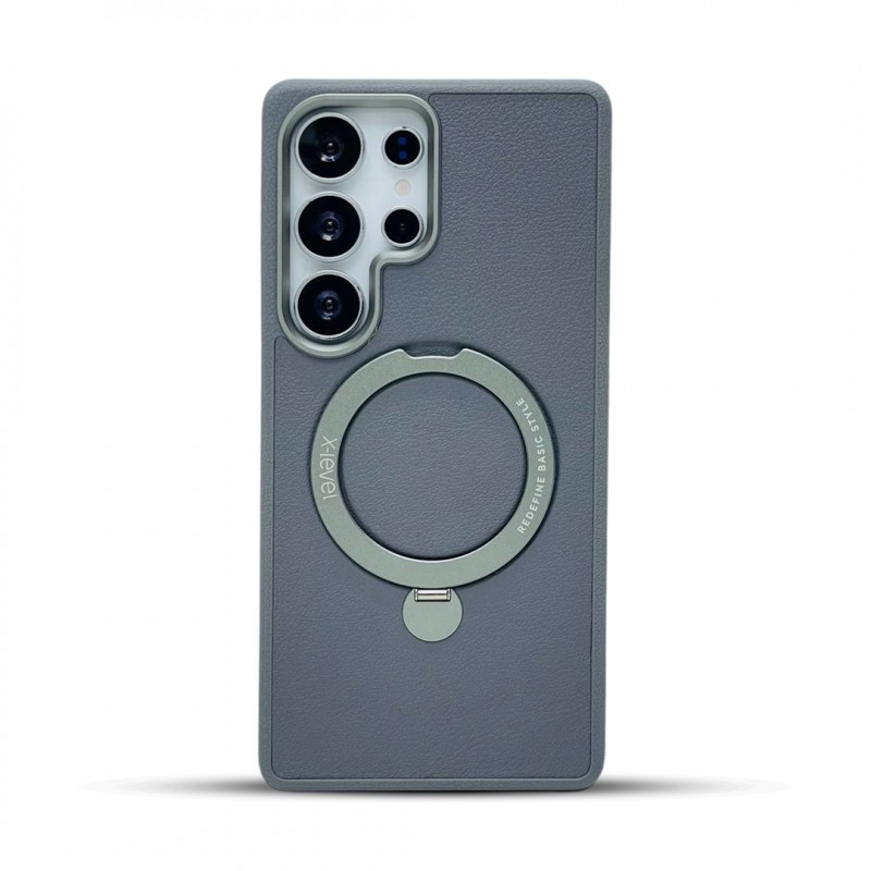 Magsafe Supported Official Xlevel High-End Leather Case For Samsung Galaxy S25 Ultra