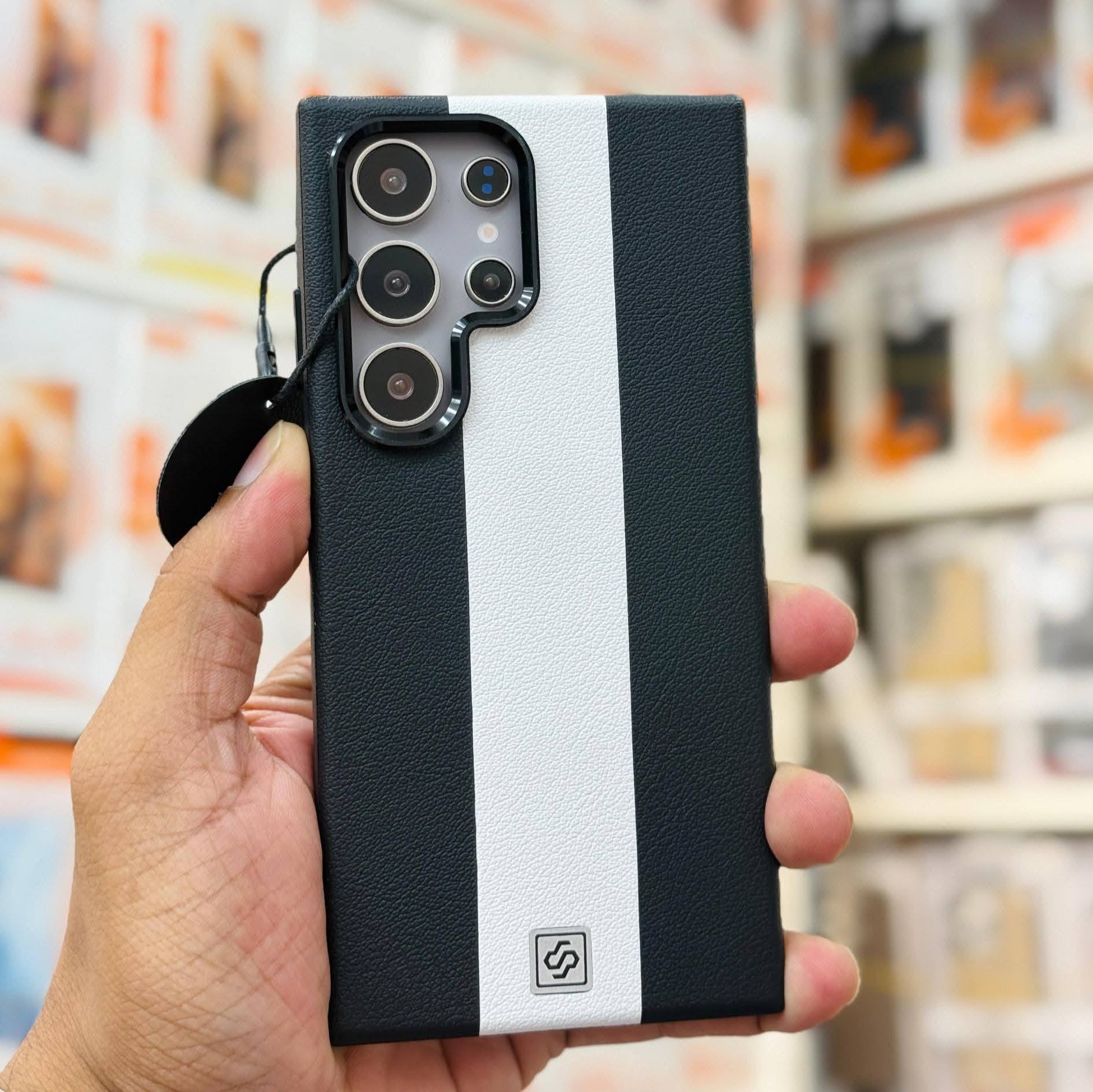 Premium PU Leather MagSafe Stylish Case for Samsung S24 Ultra S25 ultra